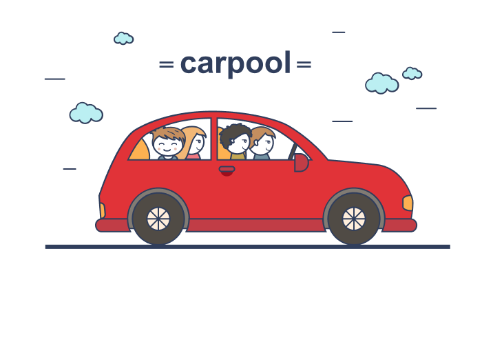 The benefits of carpooling and tips for setting up a carpooling arrangement.